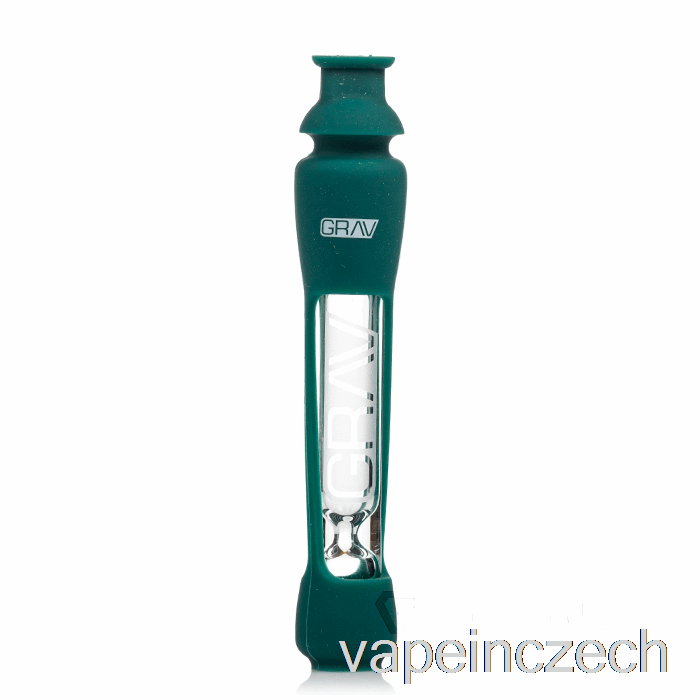 Grav 12mm Degustátor Se Silikonovým Skinem Dark Teal Vape Perem